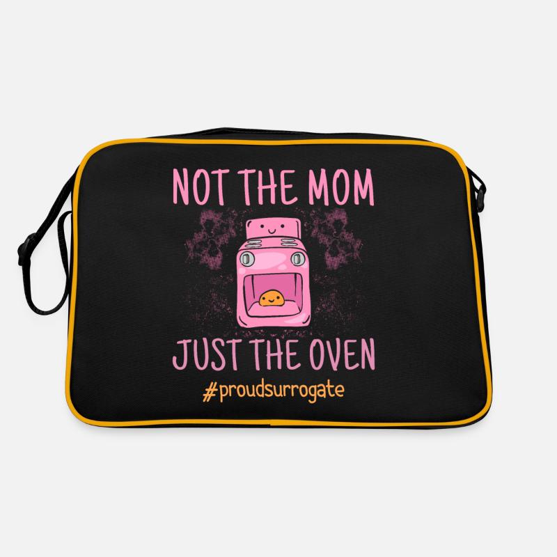 Not The Mom Just The Oven - Leihmutter Retro Tasche