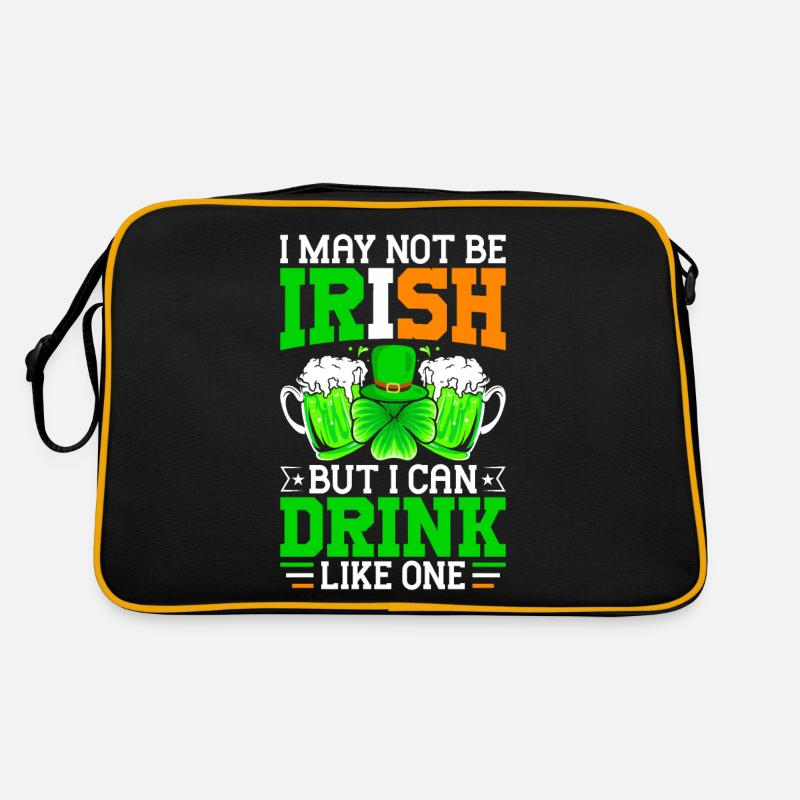 Fête de la Saint-Patrick amusante Sac Retro