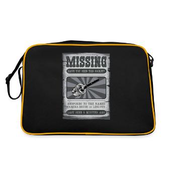 Photographie, Appareil photo, Photographes, Photographe de nature - Sac Retro - noir/or - Dos