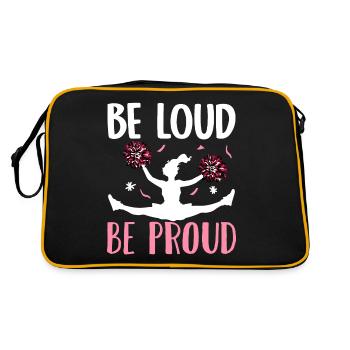 Cheerleading Cheerleader Cheer - Retro Bag - black/gold - Back
