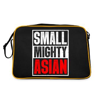 Asian American Pacific Islander AAPI - Retro Bag - black/gold - Back