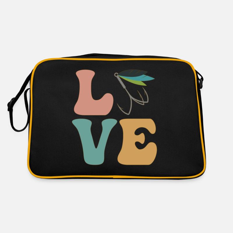Pêcheur à la mouche Sac Retro