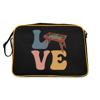 Joueur de baby-foot Baby-foot - Sac Retro - noir/or - Dos