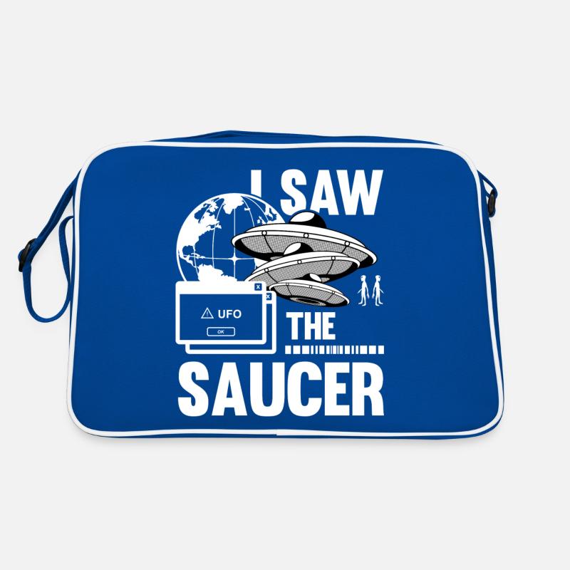 Alien, OVNI, UAP, Espace, Objet volant de l’espace Sac Retro