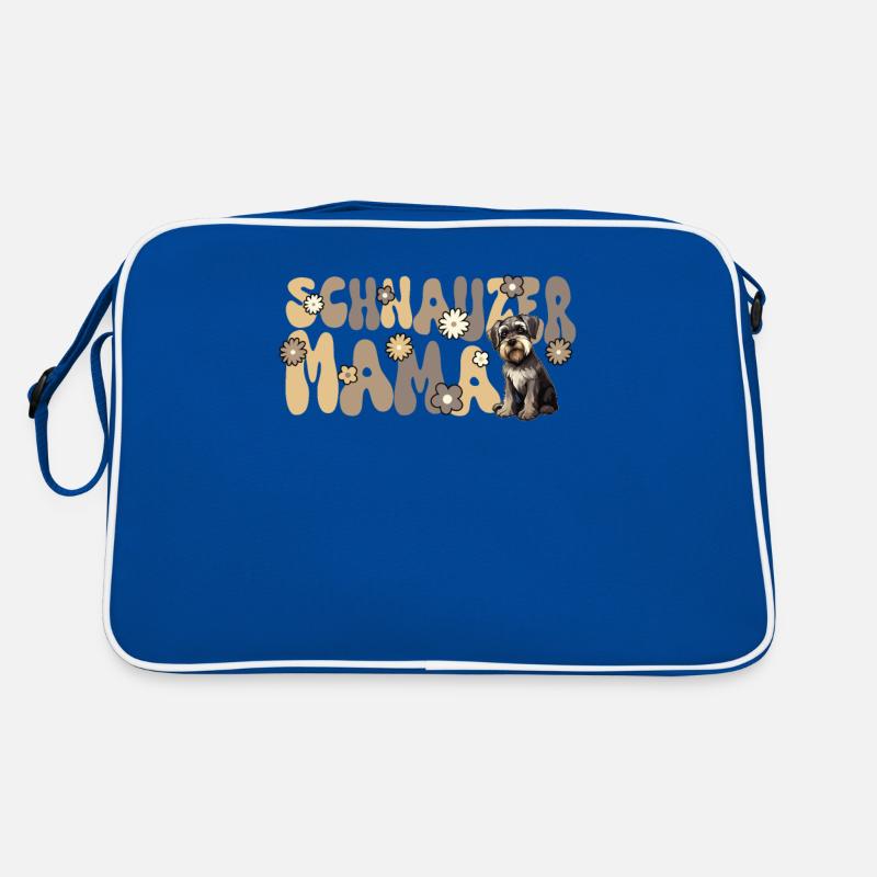 Schnauzer miniature Groovy Schnauzer maman Sac Retro