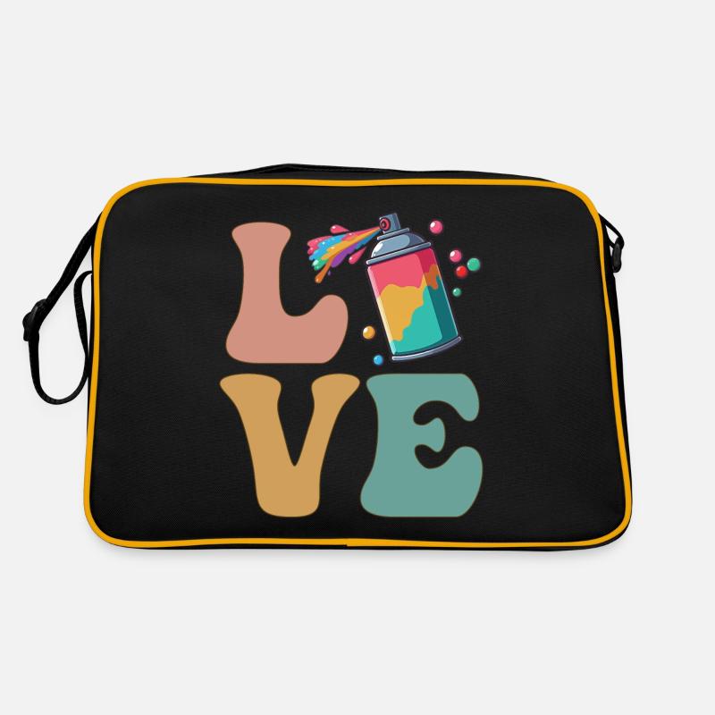 Graffiti Art urbain Graffiti de rue Tag Sac Retro
