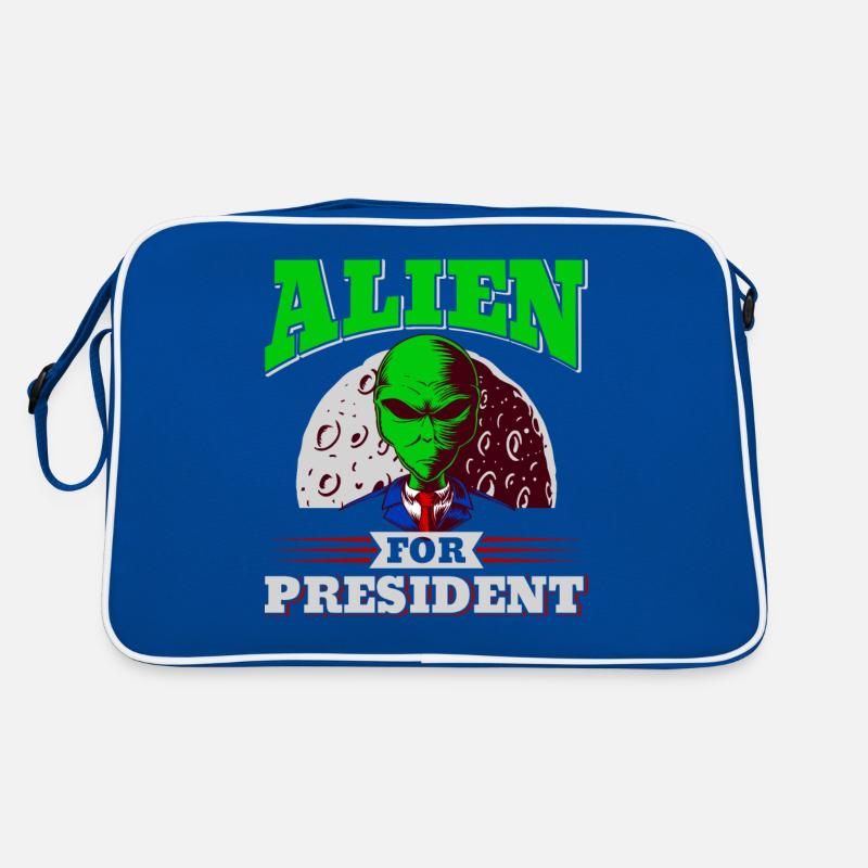Alien, OVNI, UAP, Espace, Objet volant de l’espace Sac Retro