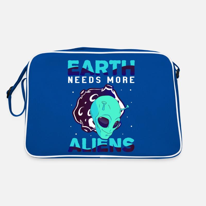 Alien, OVNI, UAP, Espace, Objet volant de l’espace Sac Retro