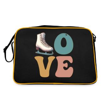 Ice Skating Ice Skating Figure Skating - Retro Bag - black/gold - Back