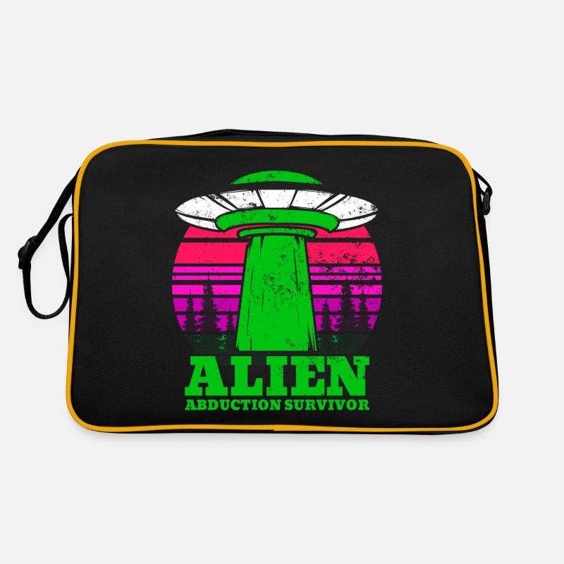Alien, OVNI, UAP, Espace, Objet volant de l’espace Sac Retro
