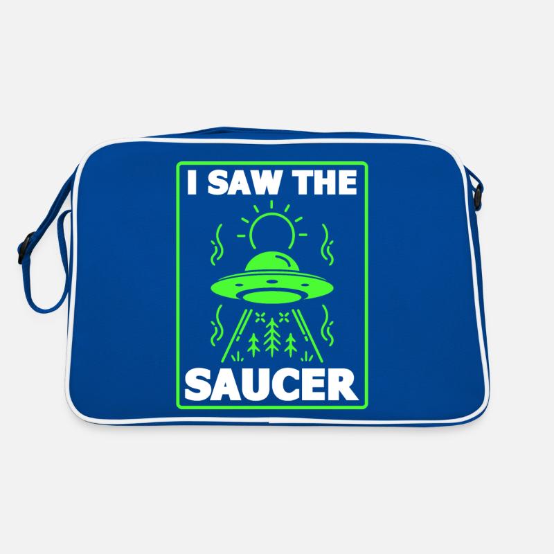 Alien, OVNI, UAP, Espace, Objet volant de l’espace Sac Retro