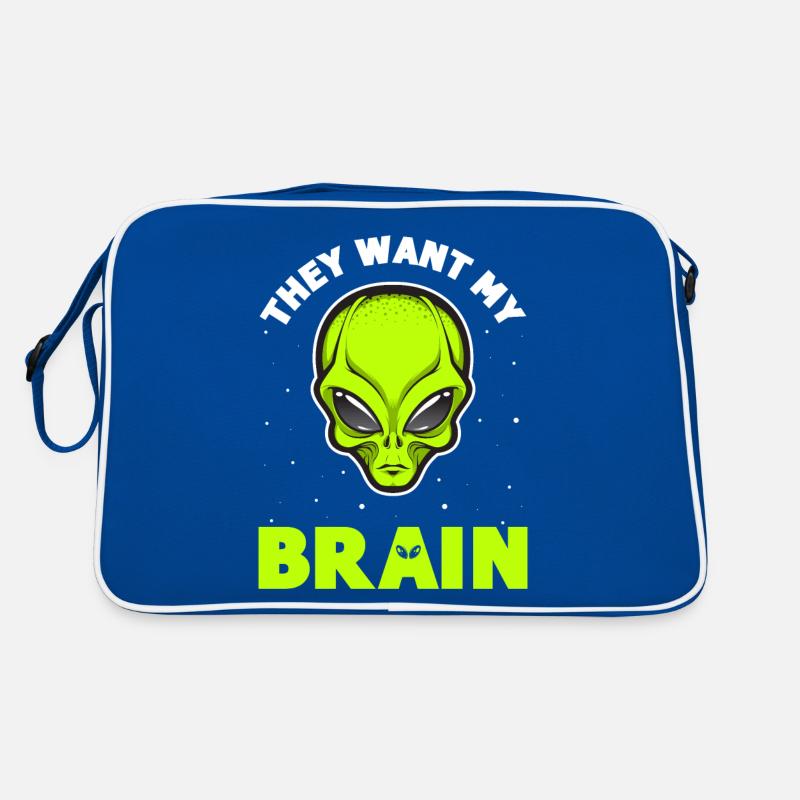 Alien, OVNI, UAP, Espace, Objet volant de l’espace Sac Retro