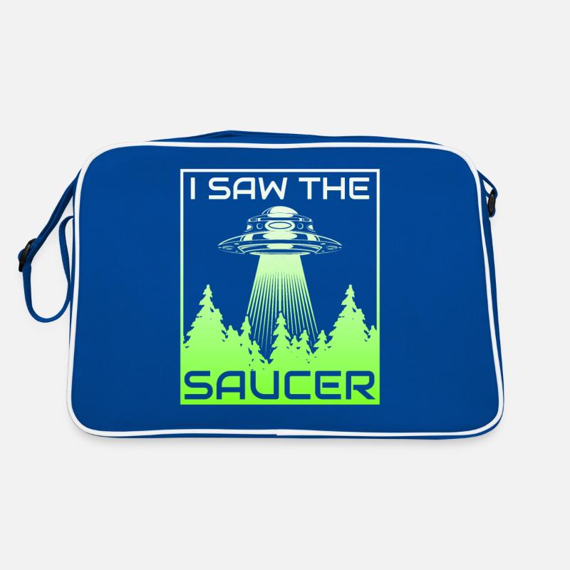 Alien, OVNI, UAP, Espace, Objet volant de l’espace Sac Retro
