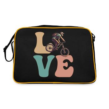 VTT VTT Biker - Sac Retro - noir/or - Dos