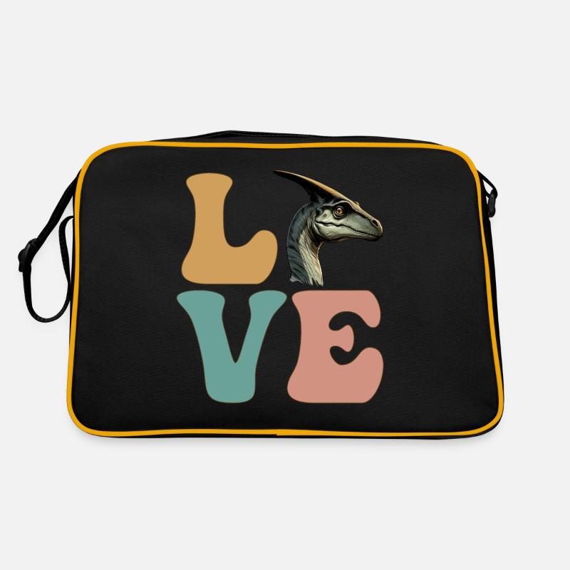 Parasaurolophus Dinosaurs Retro Bag