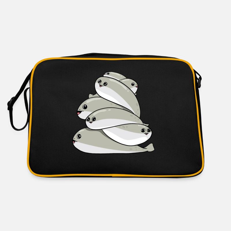Sacabambaspis Heap Fish Meme Retro Bag