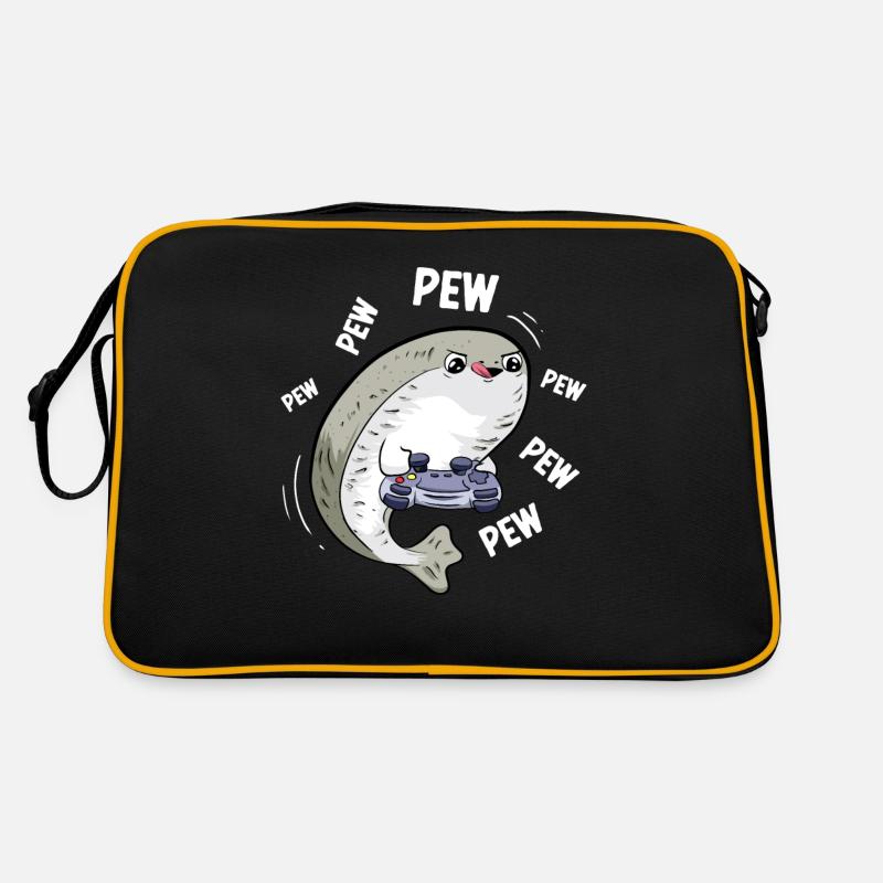 Jeu de console Sacabambaspi’s Fish Meme Gamer Sac Retro