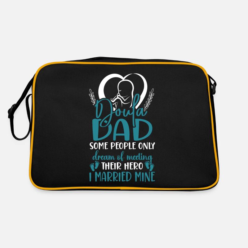Doula Birth Worker Dad Doula Dad Retro Bag