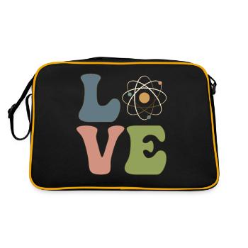 Expérience de physique quantique Physicien Science - Sac Retro - noir/or - Dos