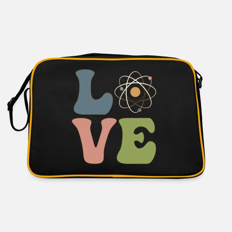 Quantenphysik Experiment Physiker Wissenschaft Retro Tasche