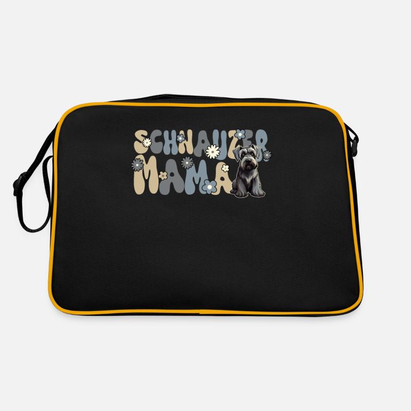 Schnauzer géant Groovy Schnauzer maman Sac Retro