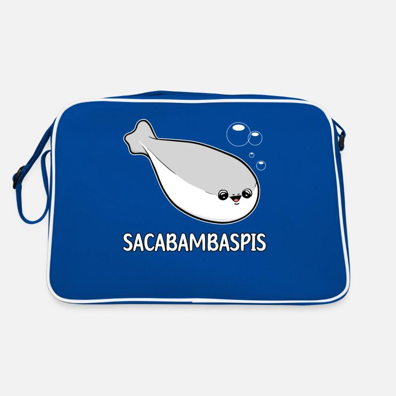 Sacabambaspis Fish Meme Retro Bag