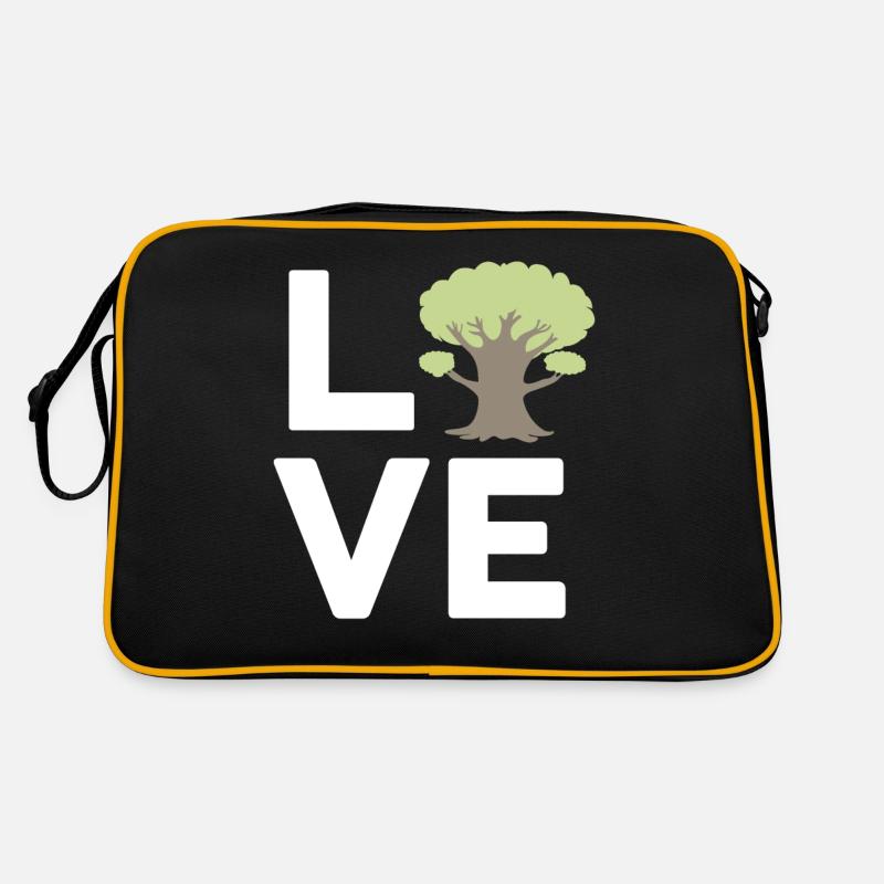 Tree Hugger Nature Environmentalist Retro Bag