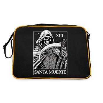 Carte de tarot Dia De Los Muertos Mexicain - Sac Retro - noir/or - Dos