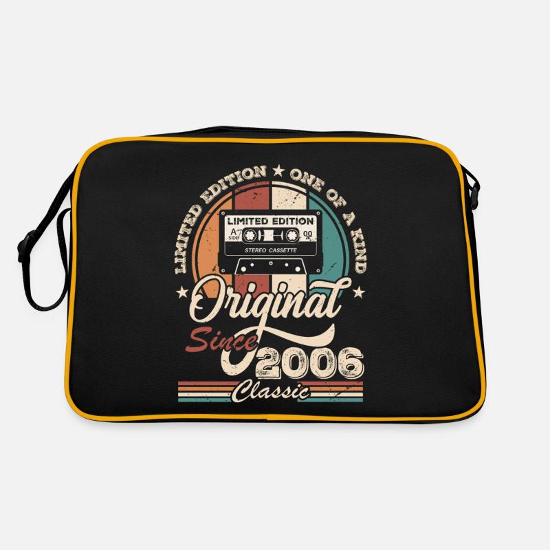 Original Rétro Cadeau Anniversaire pour Né en 2006 Sac Retro