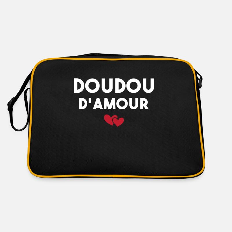 Doudou D'amour Cadeau Saint Valentin Sac Retro
