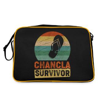 Chancla Survivor Rétro La Chancla Mexique - Sac Retro - noir/or - Dos