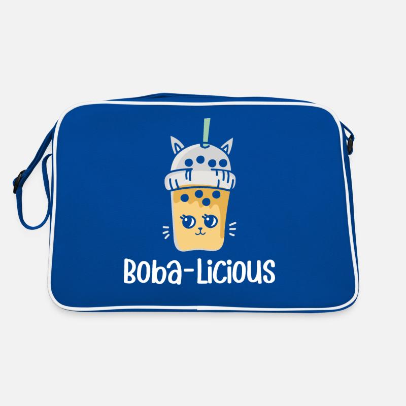 Bubble Tea Milktea Retro Tasche
