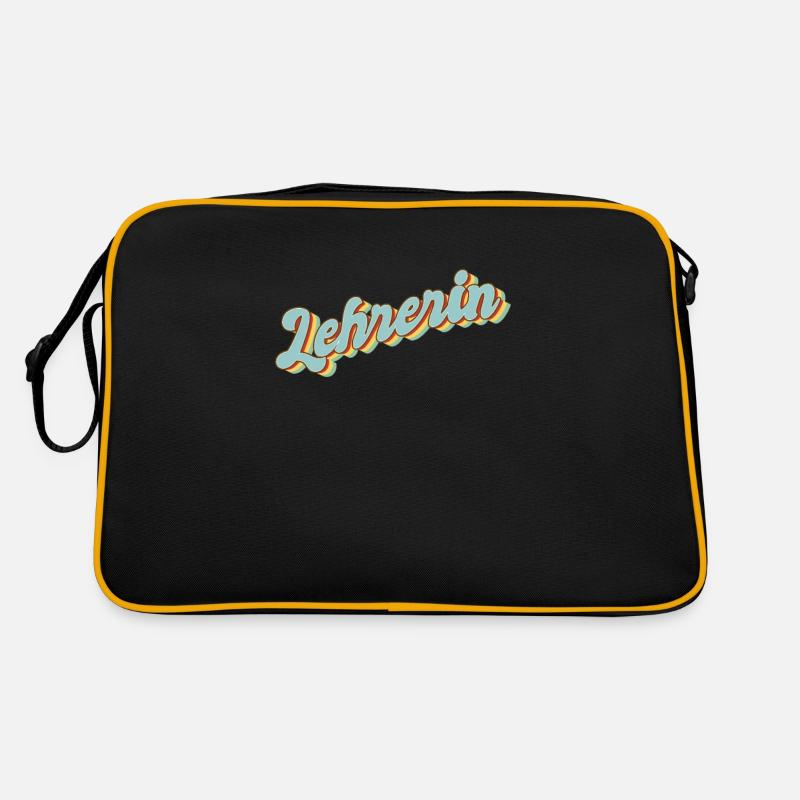 Schule Abschluss-Geschenk Lehrerin Retro Tasche