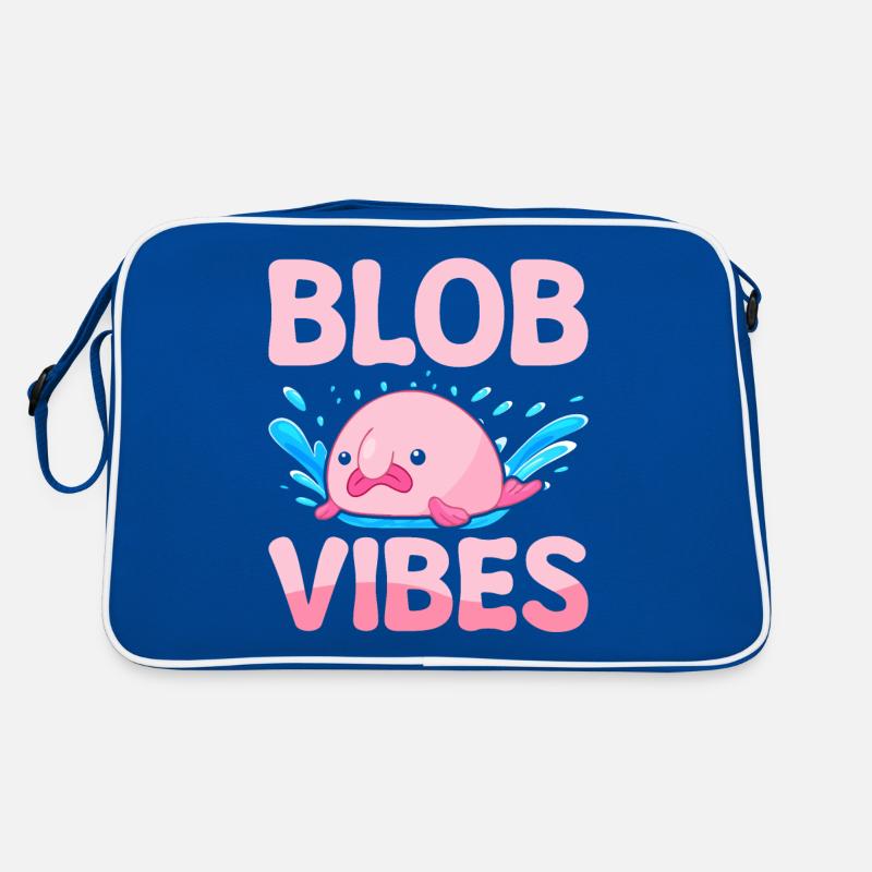 Drôle de créature marine Blobfish Sac Retro