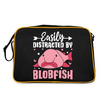 Drôle de créature marine - Sac Retro - noir/or - Dos