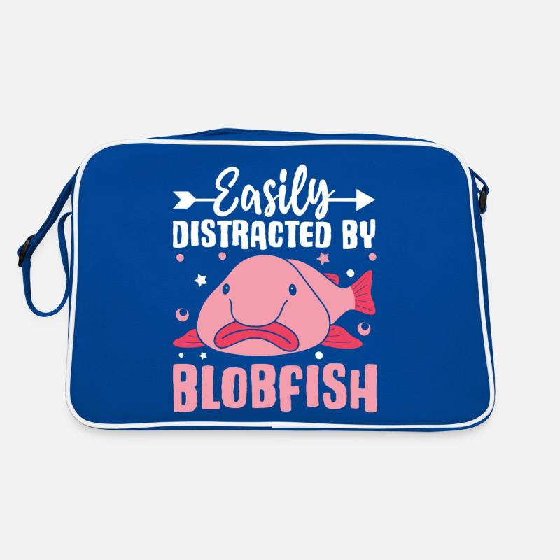 Funny sea creature Retro Bag