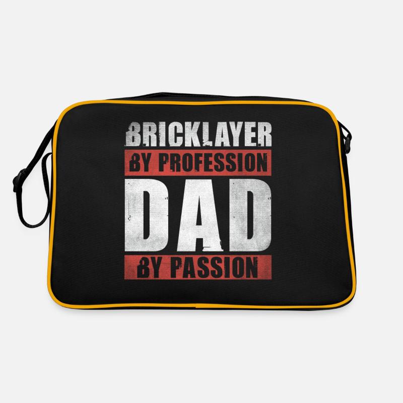 Papa par passion Profession Maçon Sac Retro