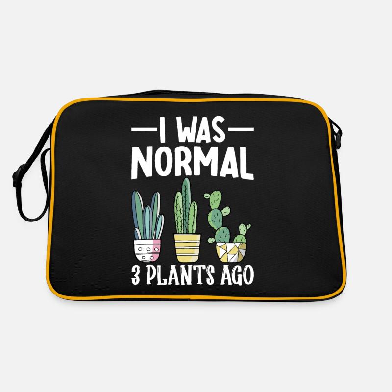 Funny Succulent Cactus Retro Bag