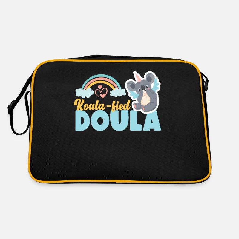 Doula Birth Worker Koala Retro Tasche