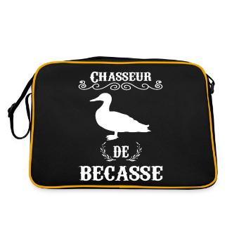 Chasseur De Bécasse - Sac Retro - noir/or - Dos