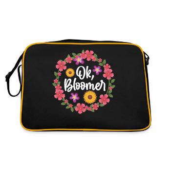 Fun Houseplant Nursery - Retro Bag - black/gold - Back