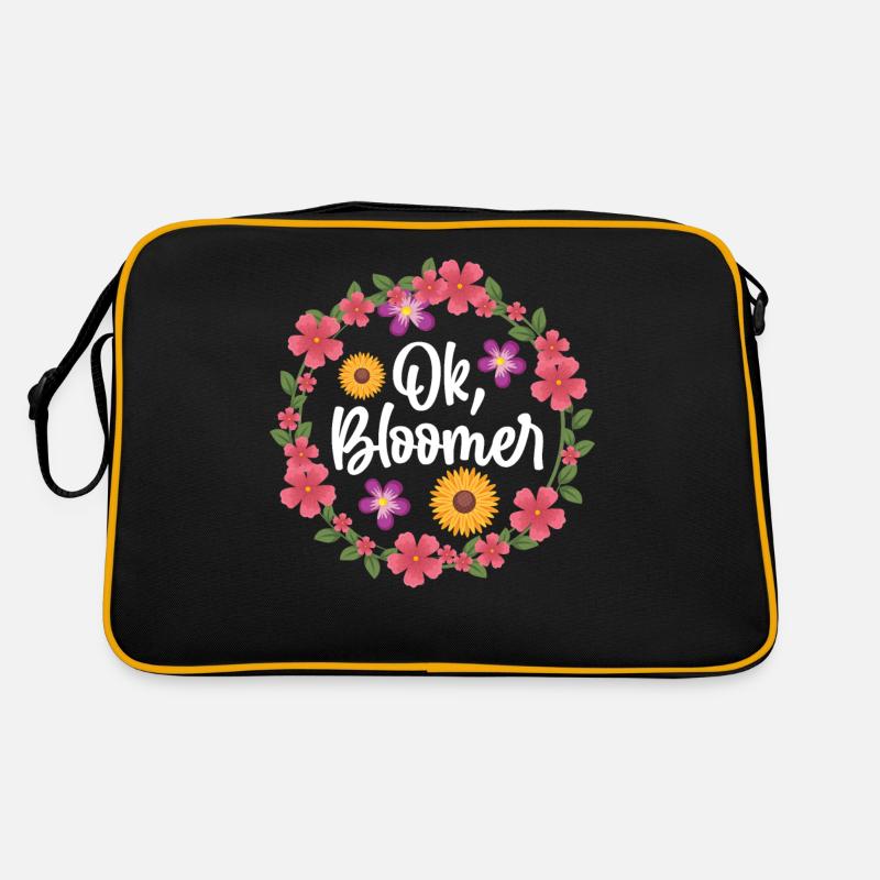 Fun Houseplant Nursery Retro Bag