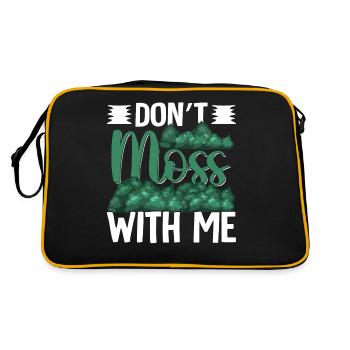 Funny moss nursery - Retro Bag - black/gold - Back