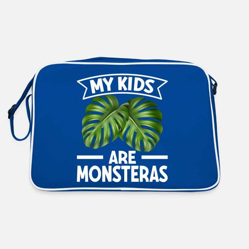 Zimmerpflanze Monstera Gartenarbeit Mom Retro Tasche