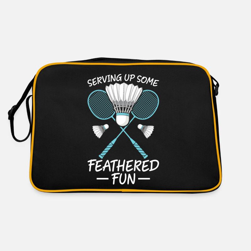 Joueurs de badminton Badminton Sac Retro