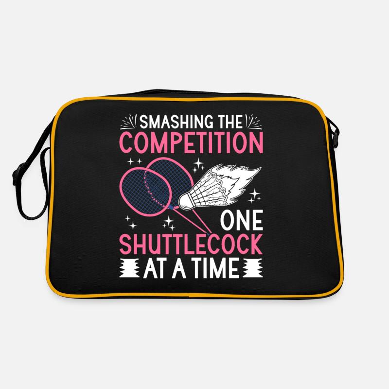 Joueurs de badminton Badminton Sac Retro