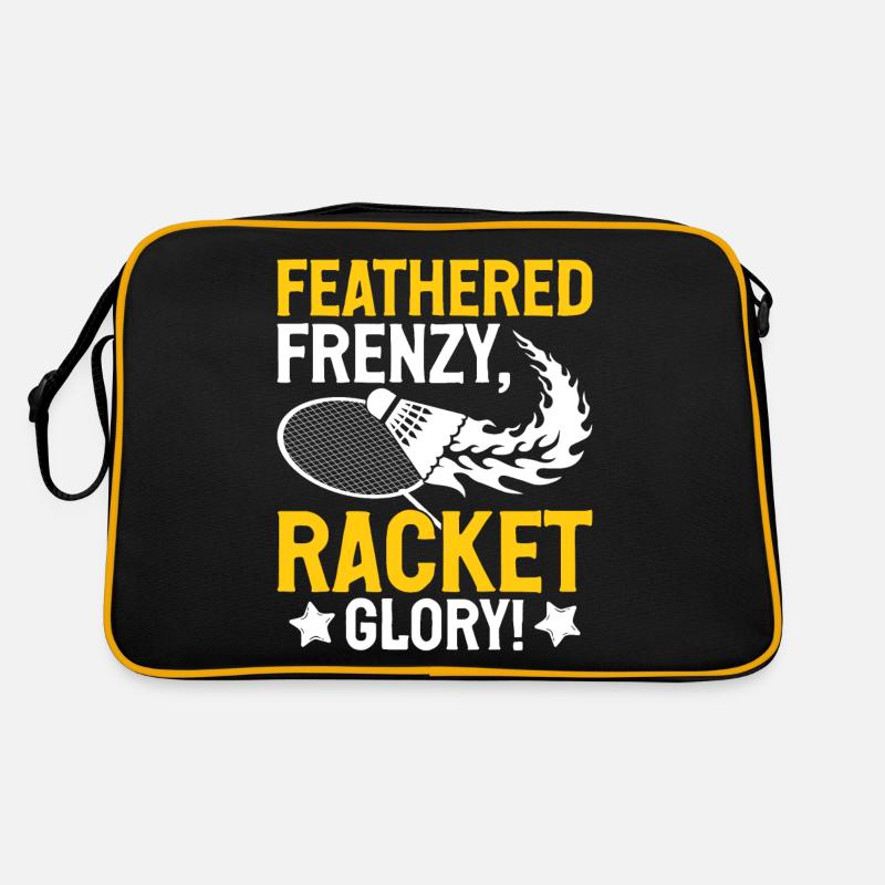 Joueurs de badminton Badminton Sac Retro