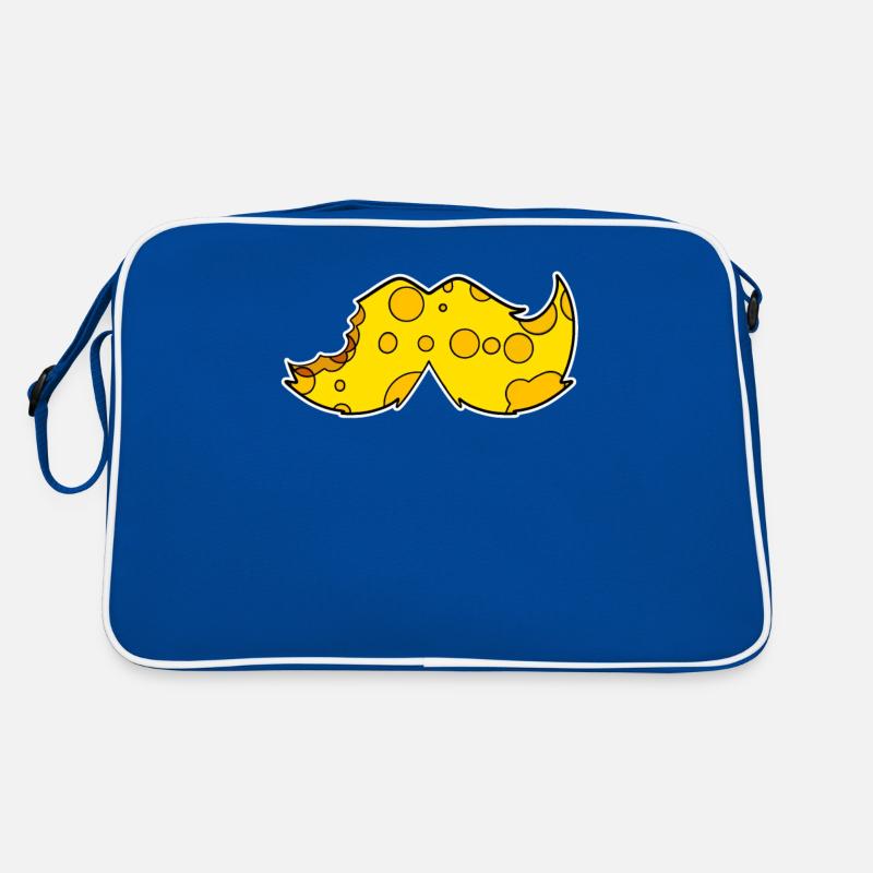 Oberlippenbart Schnurbart Bart Käse Retro Tasche