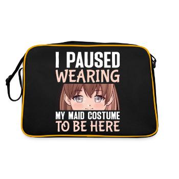 Femboy Travesti - Sac Retro - noir/or - Dos