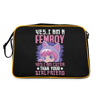 Travestissement MTF - Sac Retro - noir/or - Dos